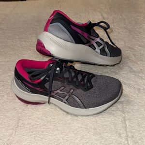 Asics Gel-Pulse 13 Ortholite Running Shoes Gray Pink Women’s 5
